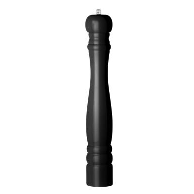 Dřevěný mlýnek na pepř, HENDI, Černá, ⌀65x(H)415mm | 469545